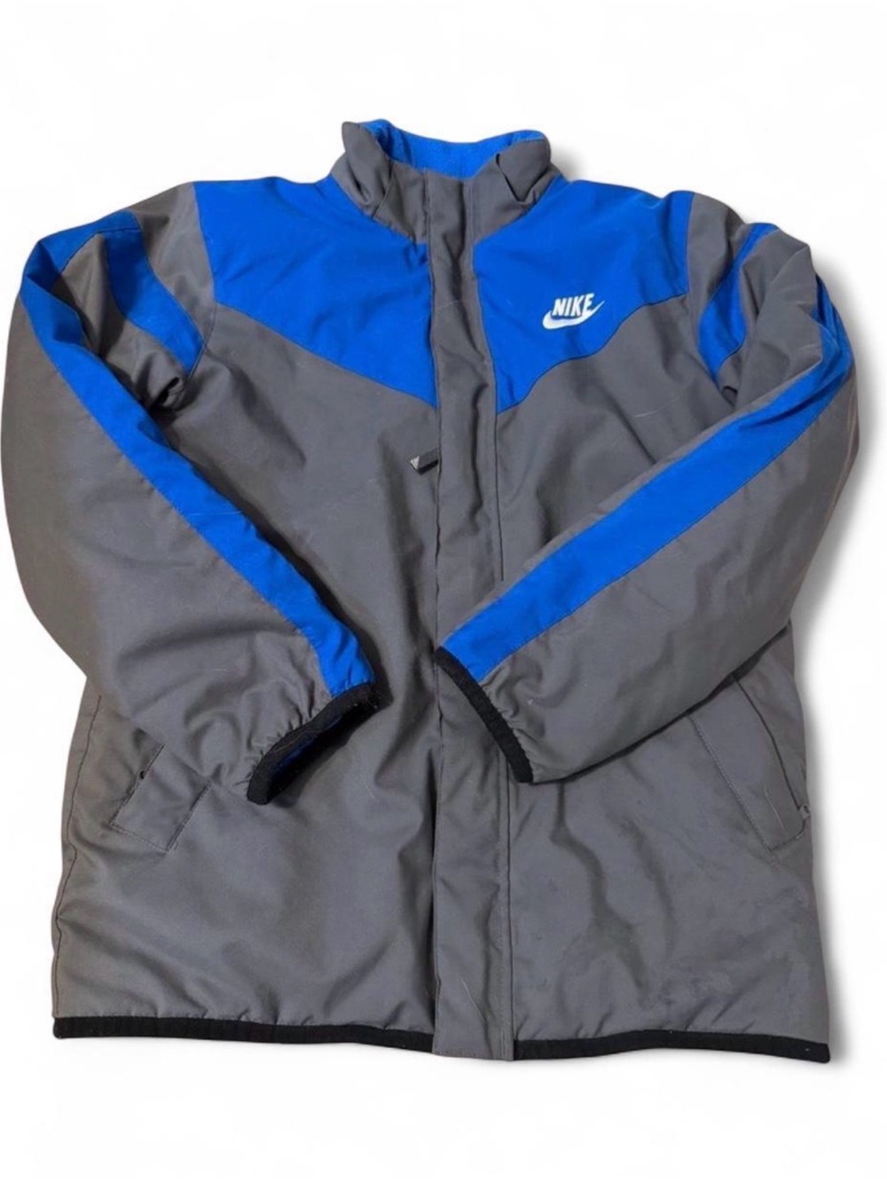 Nike Men's Reversible Gray & Blue Performance Jacket